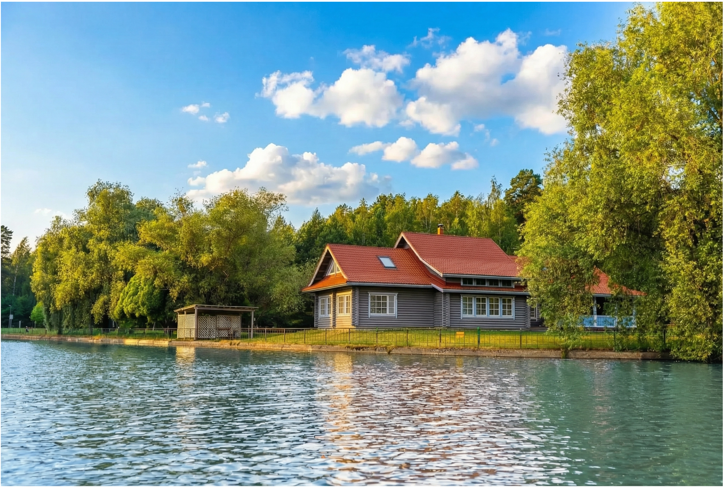 Коттеджи для 6 гостей