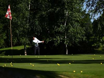 Team Russia and Team World play Strong Figures Festival match at Moscow Country Club