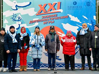 Nakhabino, Moscow Region: 21st Winter Diplomatic Games gathered diplomats from 24 countries Nakhabino, Moscow Region: 21st Winter Diplomatic Games gathered diplomats from 24 countries