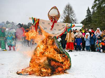В «Москоу Кантри Клаб» весело проводили зиму